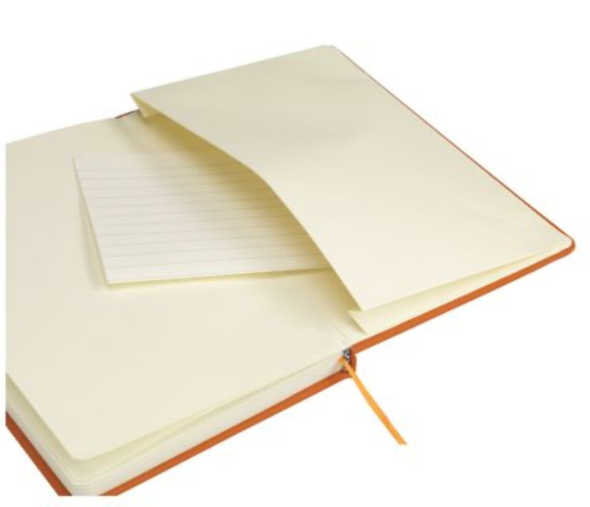 Pocket Notebook A5 – Perfectly Personalized for You! (Orange)
