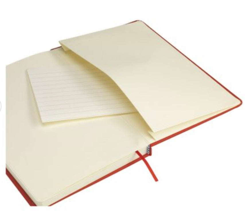 Pocket Notebook A5  – Perfectly Personalized for You! (Red)